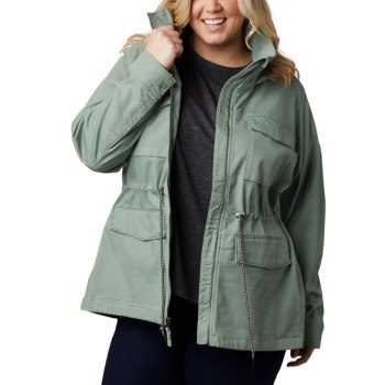 Columbia Ženske Jakne - Tummil Pines Plus Size Svijetlo Zelene | OHRC-12038